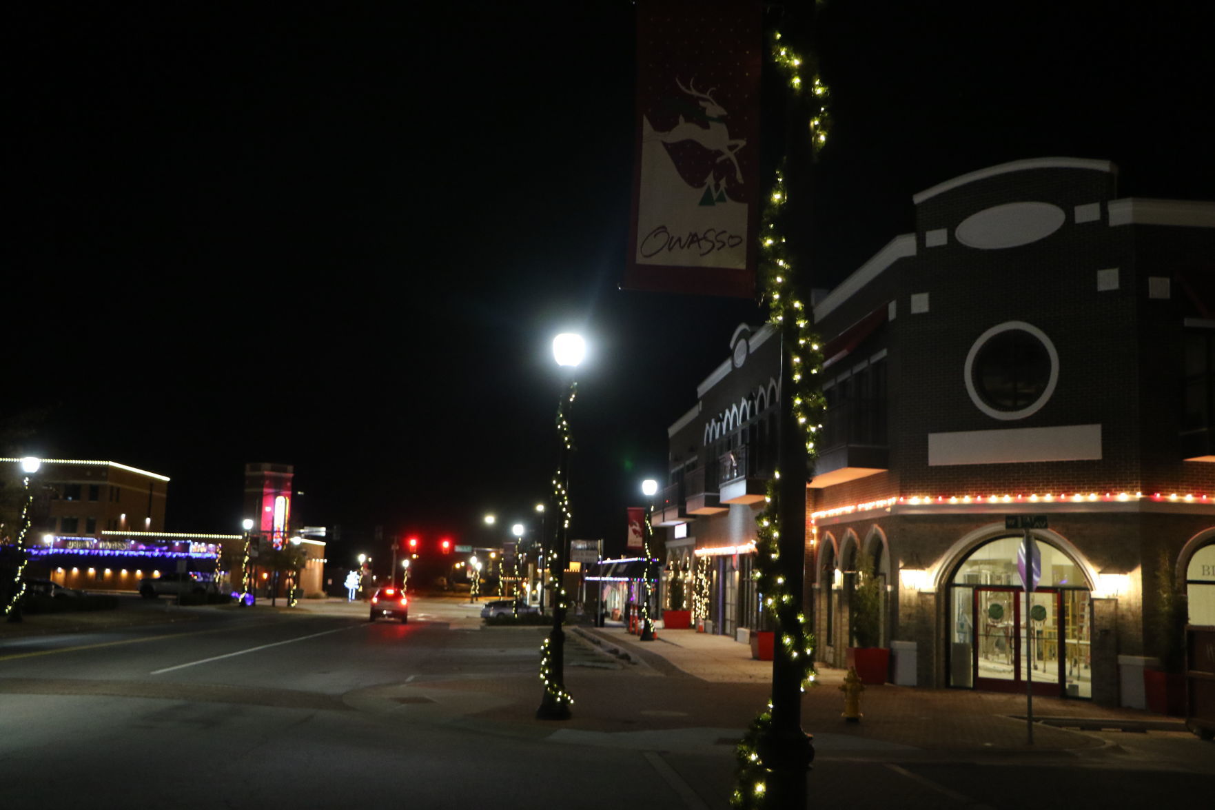 Lights on Owasso